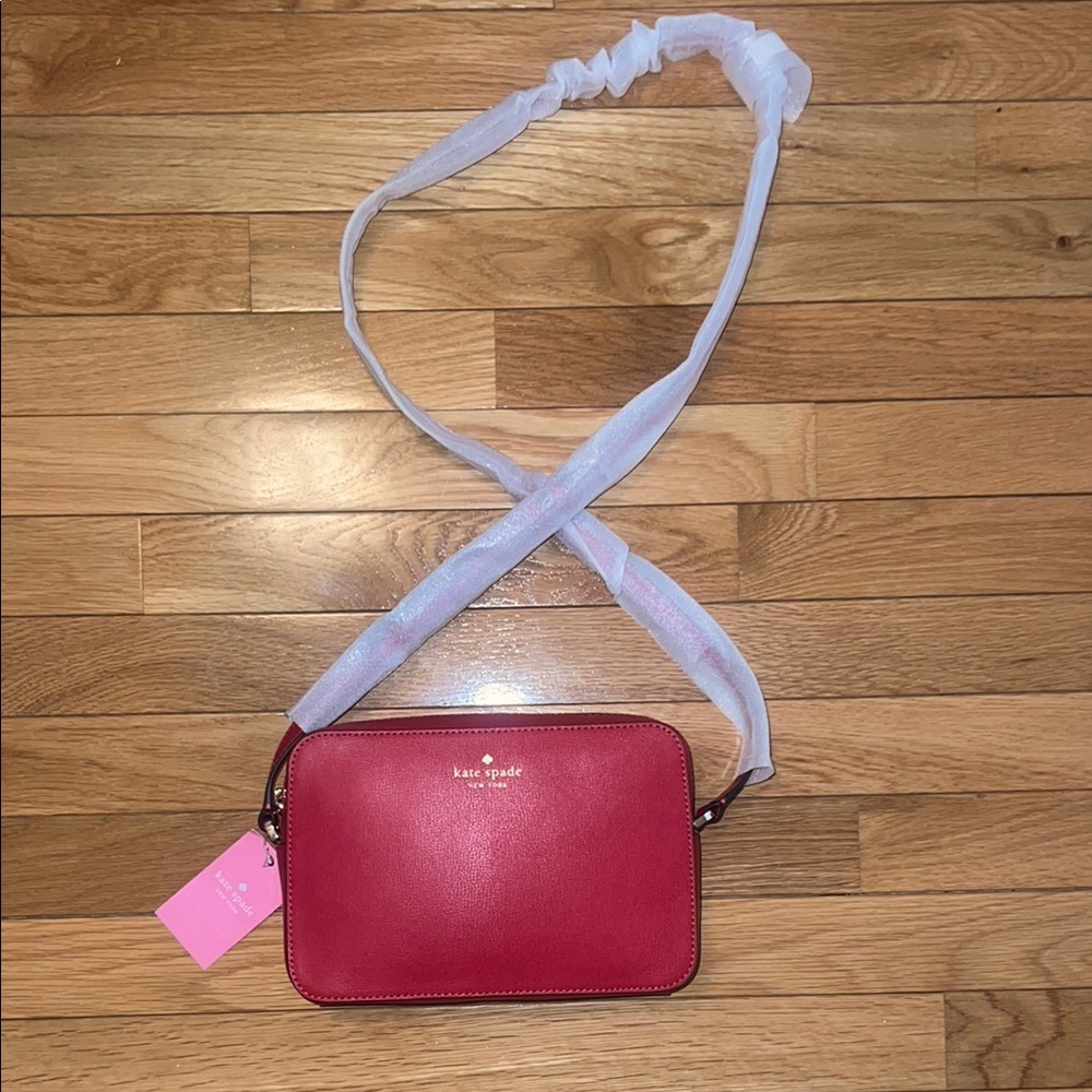 Kate Spade Red Crossbody Bag
